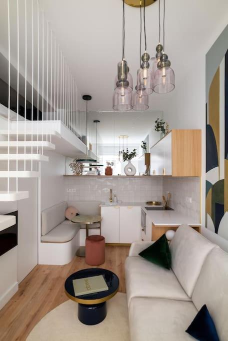 Bel Appartement D'Architecte Au Coeur De Paris Exterior foto