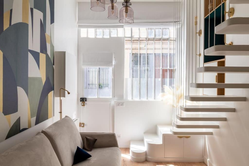 Bel Appartement D'Architecte Au Coeur De Paris Exterior foto